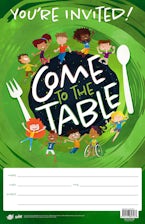 VBS 2021 Come To The Table Invitation Poster